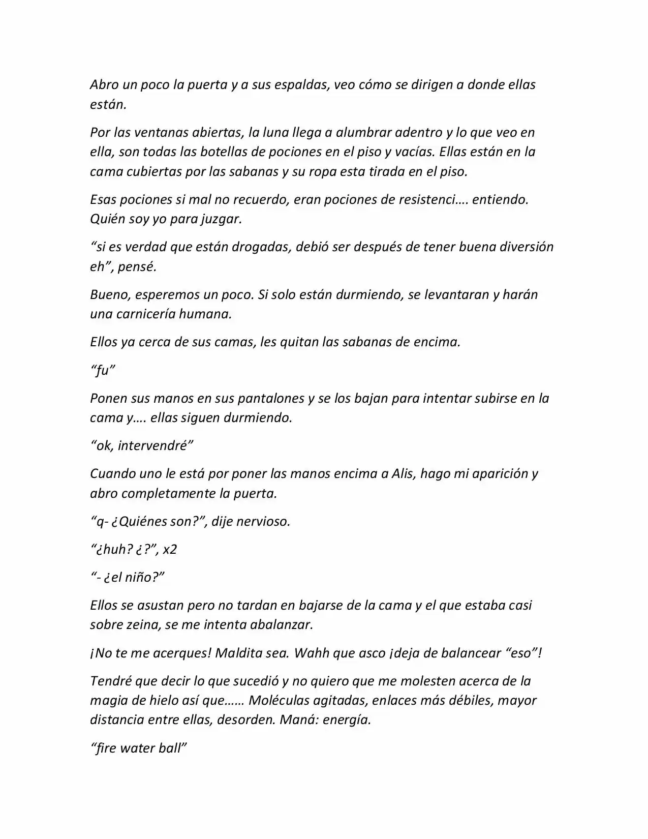 Life In A Medieval World With Magic And Swords (Novela) - Capítulo 17 - Página 5 - LectorTMOo