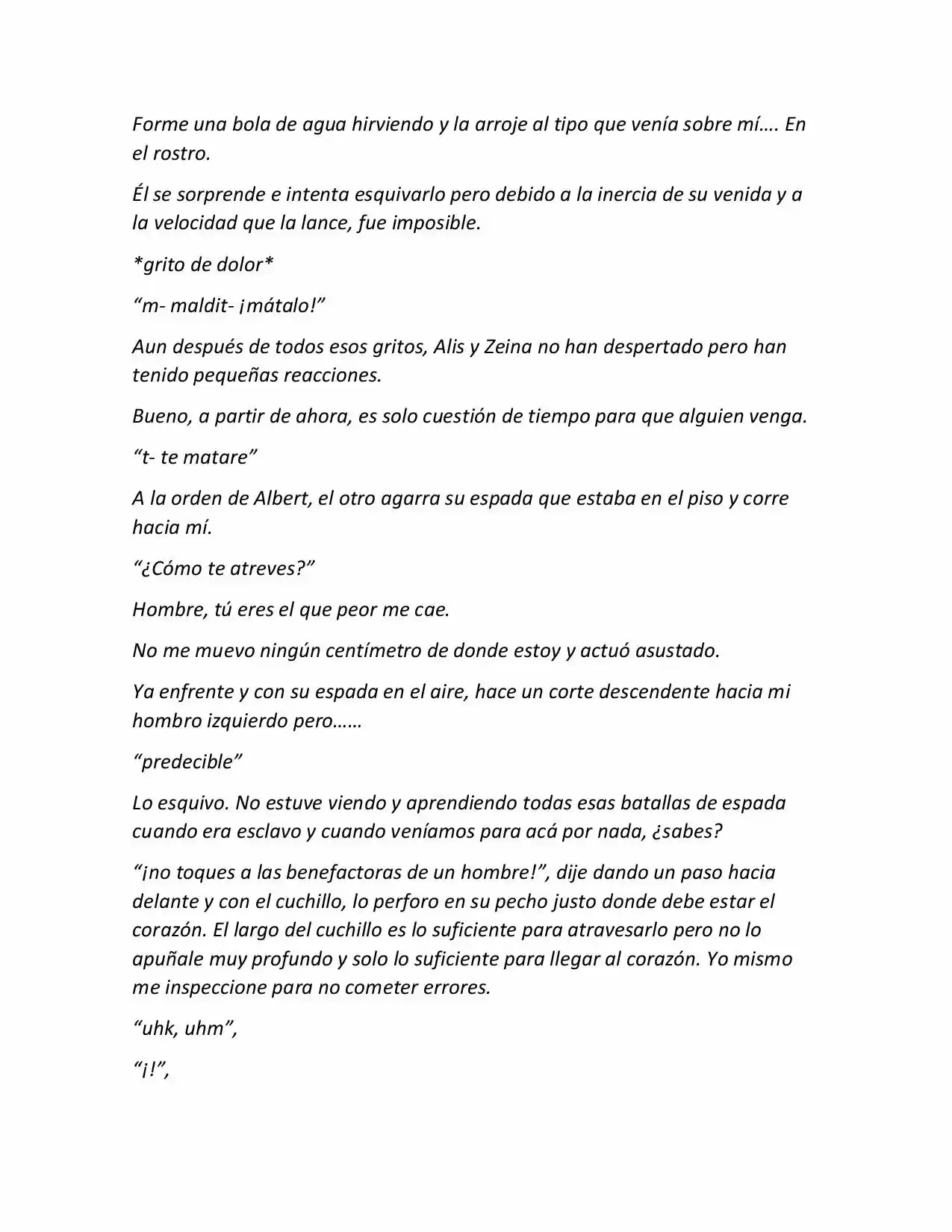 Life In A Medieval World With Magic And Swords (Novela) - Capítulo 17 - Página 6 - LectorTMOo