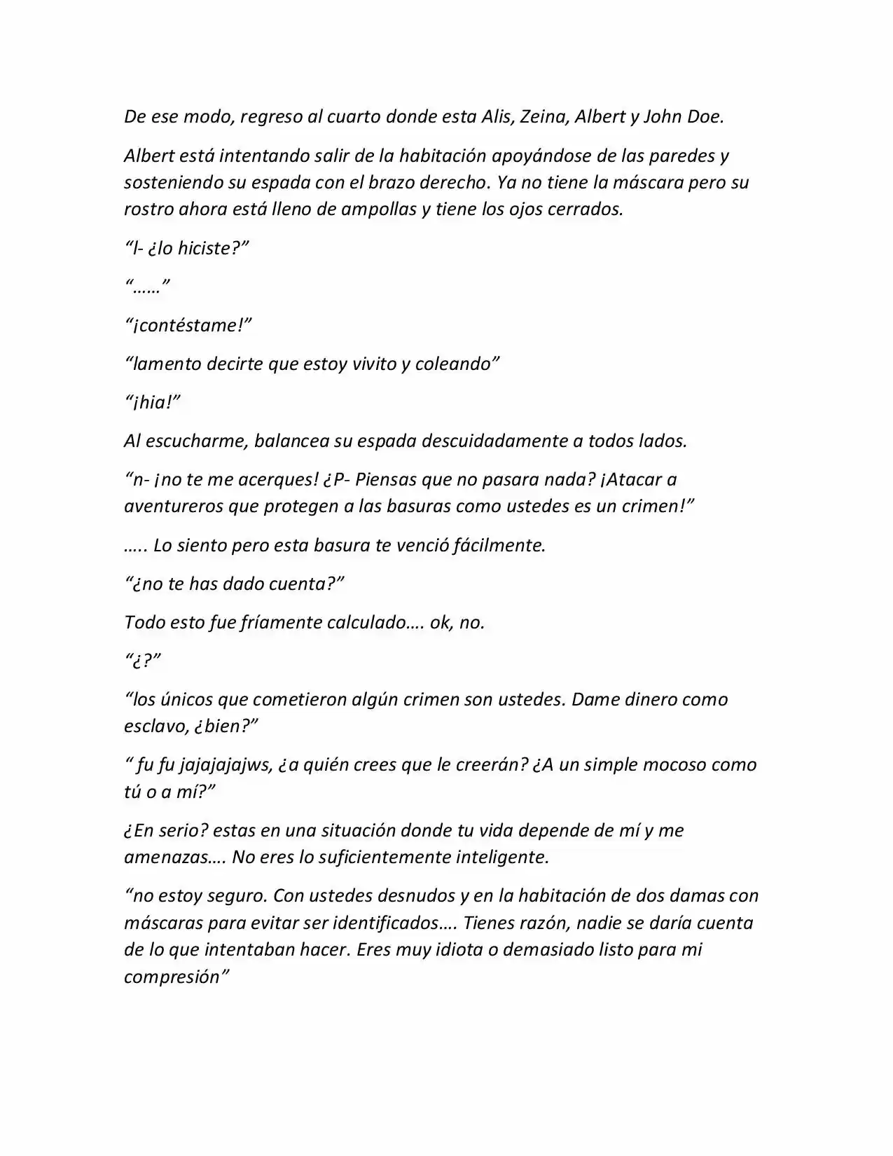 Life In A Medieval World With Magic And Swords (Novela) - Capítulo 17 - Página 8 - LectorTMOo