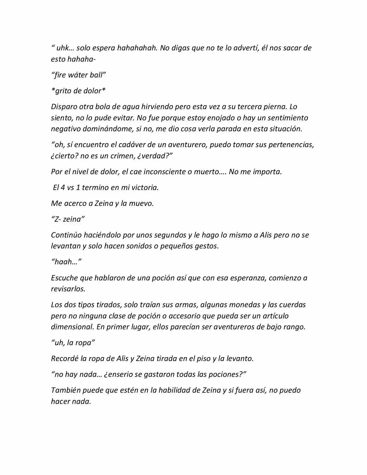 Life In A Medieval World With Magic And Swords (Novela) - Capítulo 17 - Página 9 - LectorTMOo