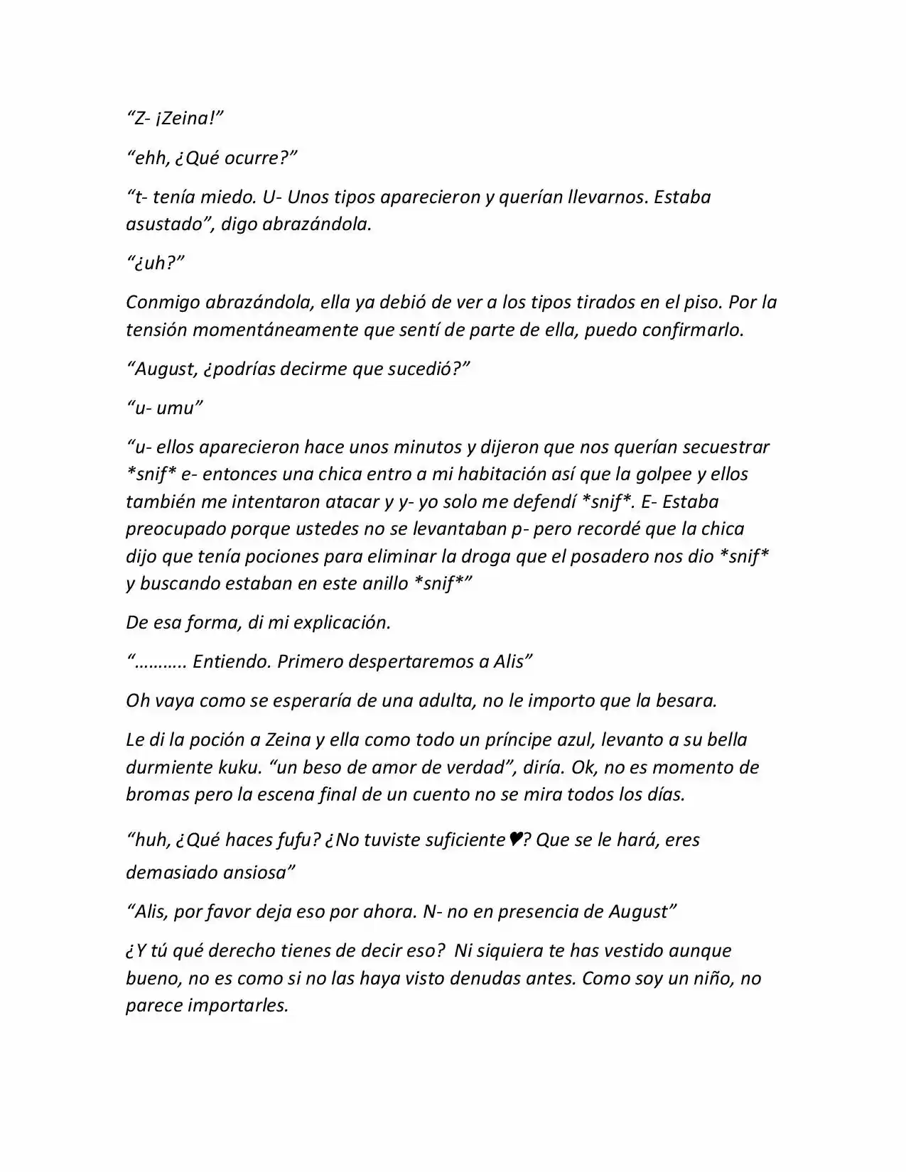Life In A Medieval World With Magic And Swords (Novela) - Capítulo 17 - Página 11 - LectorTMOo