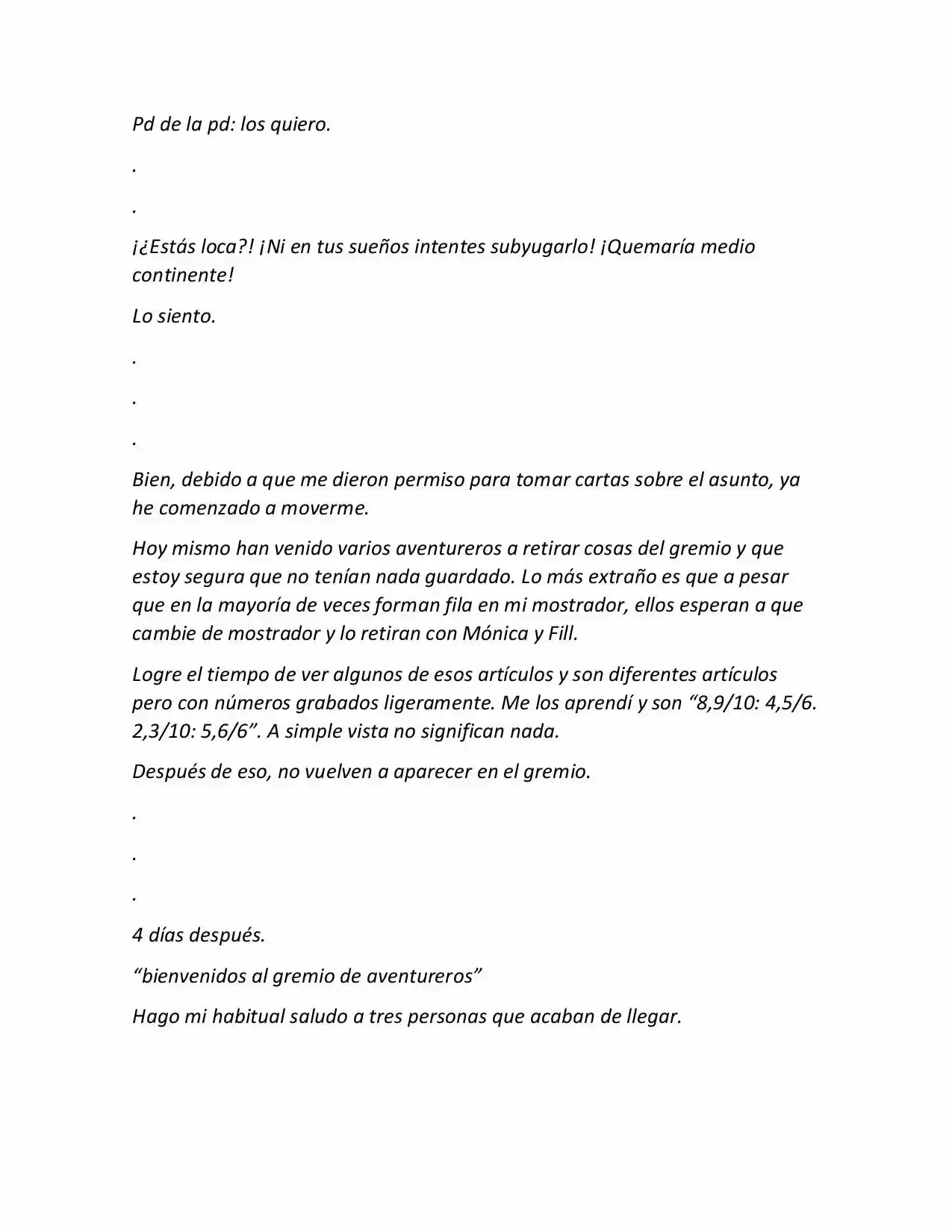 Life In A Medieval World With Magic And Swords (Novela) - Capítulo 18 - Página 11 - LectorTMOo
