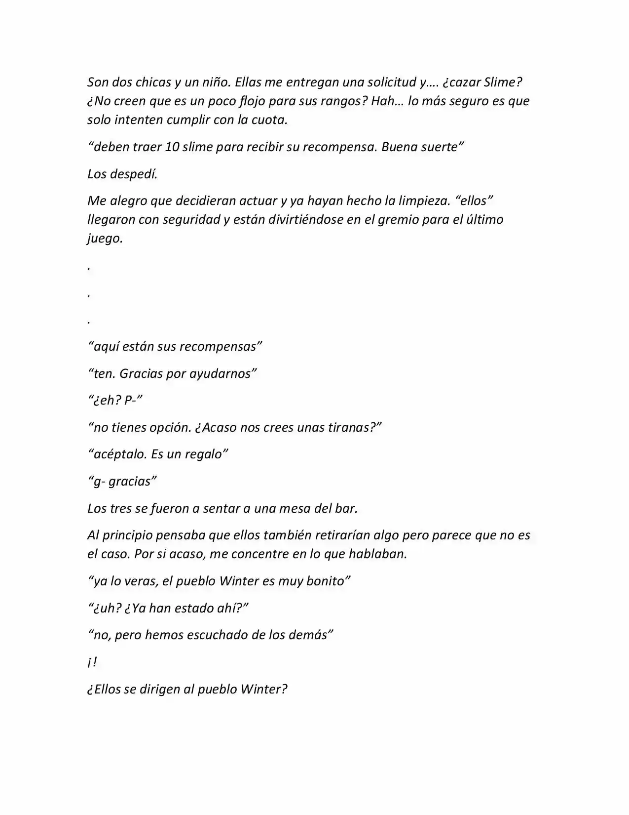 Life In A Medieval World With Magic And Swords (Novela) - Capítulo 18 - Página 12 - LectorTMOo