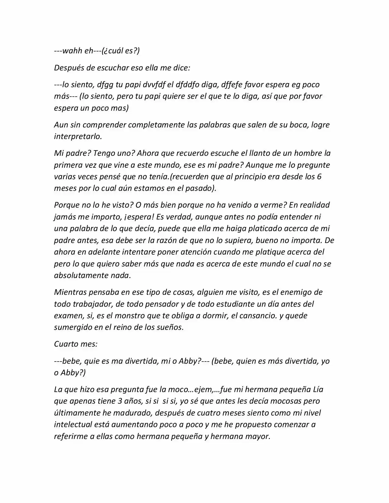 Life In A Medieval World With Magic And Swords (Novela) - Capítulo 3 - Página 4 - LectorTMOo