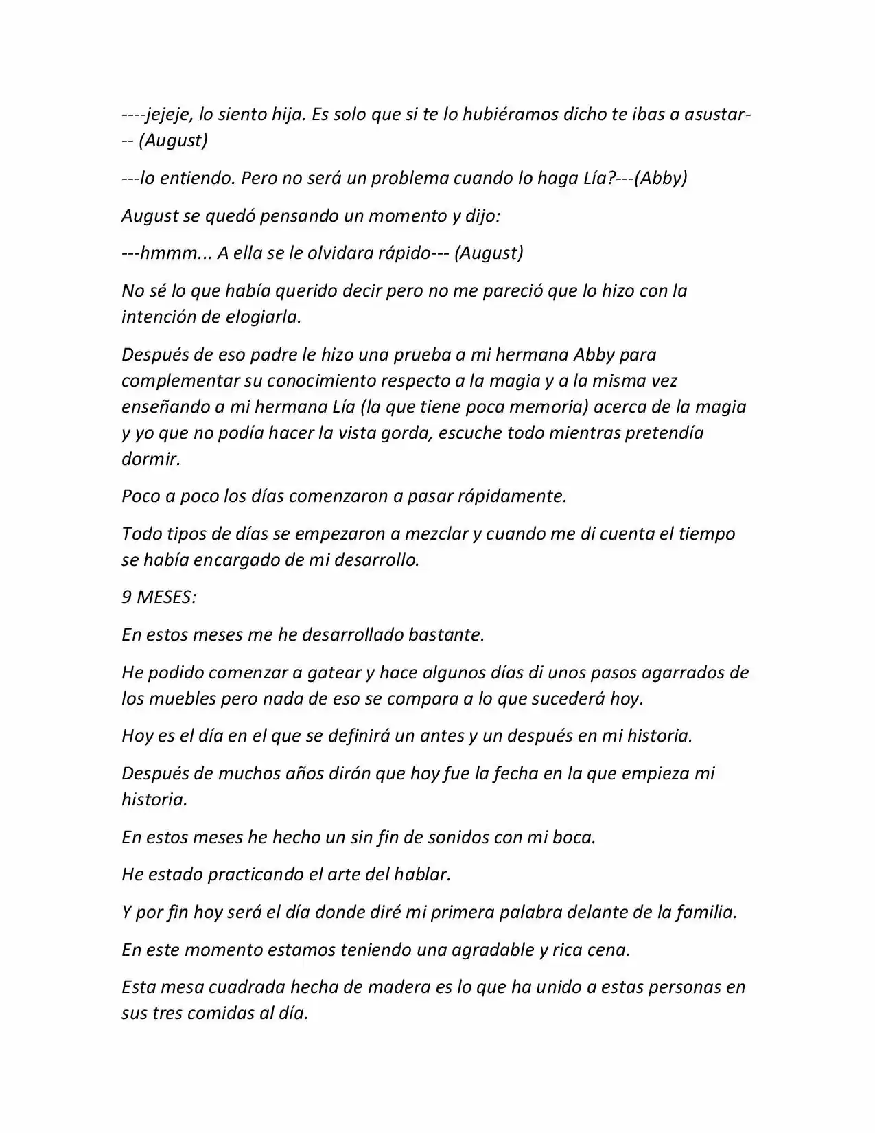 Life In A Medieval World With Magic And Swords (Novela) - Capítulo 5 - Página 5 - LectorTMOo
