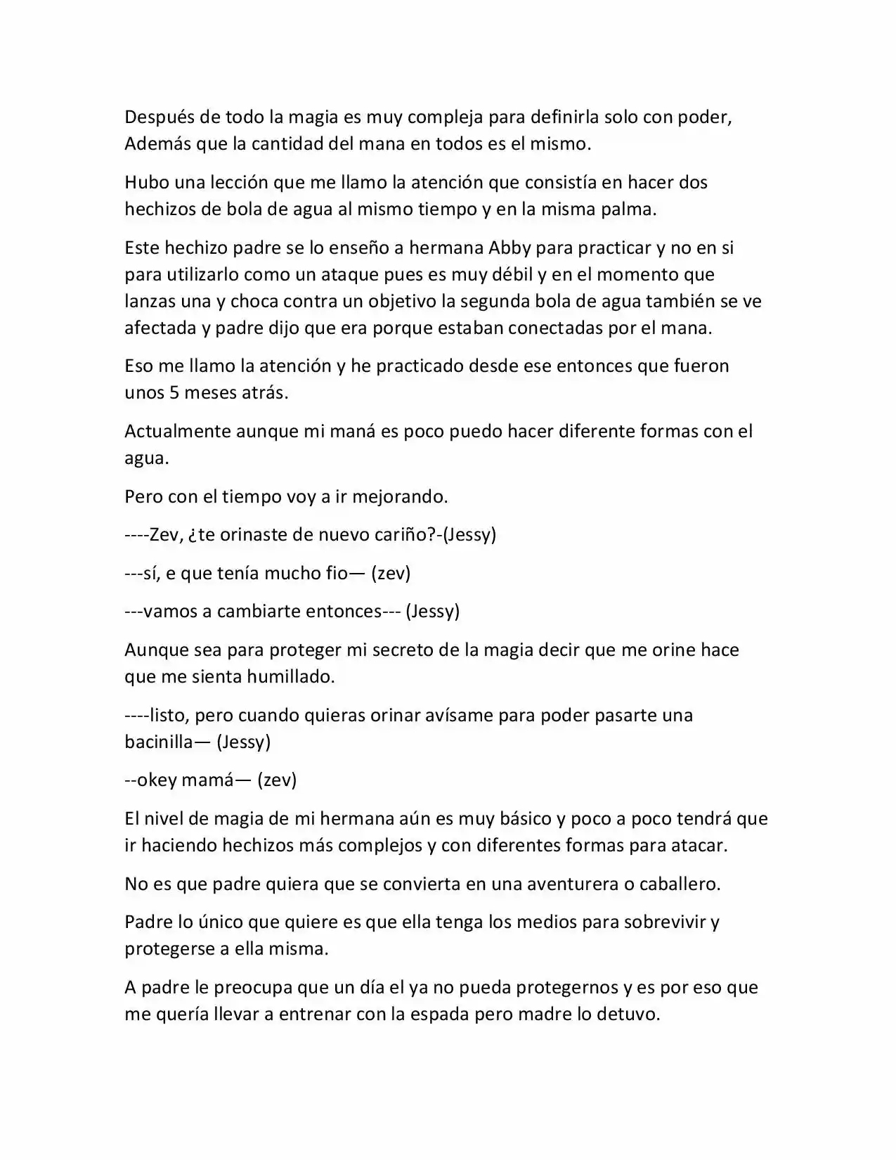 Life In A Medieval World With Magic And Swords (Novela) - Capítulo 6 - Página 2 - LectorTMOo
