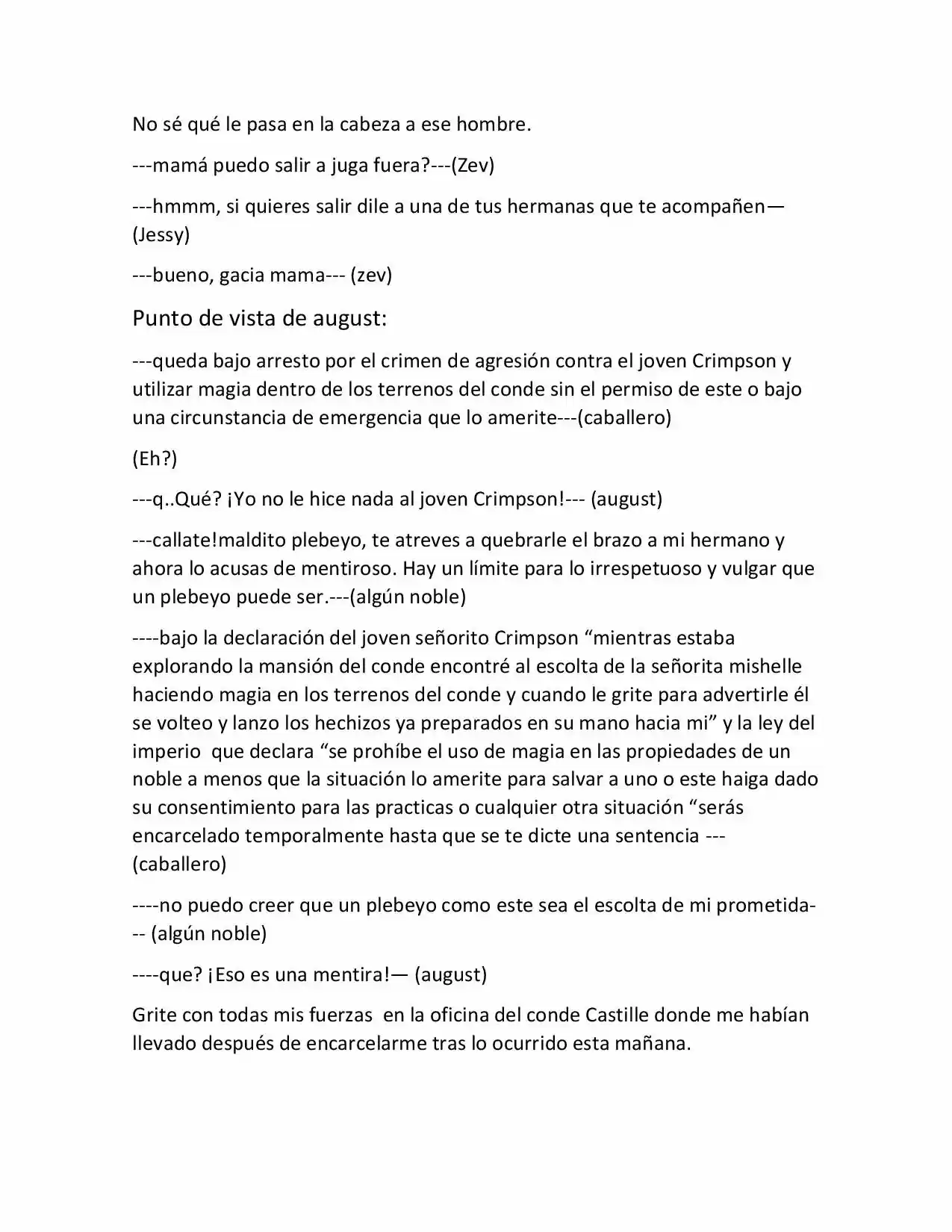 Life In A Medieval World With Magic And Swords (Novela) - Capítulo 6 - Página 3 - LectorTMOo