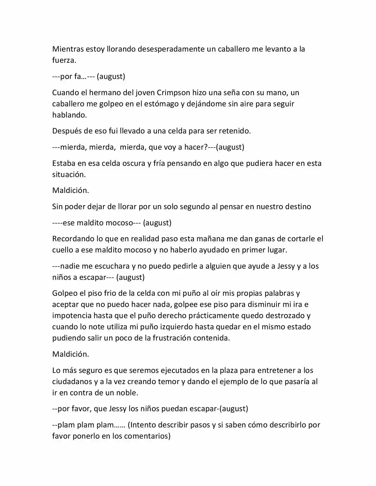 Life In A Medieval World With Magic And Swords (Novela) - Capítulo 6 - Página 5 - LectorTMOo