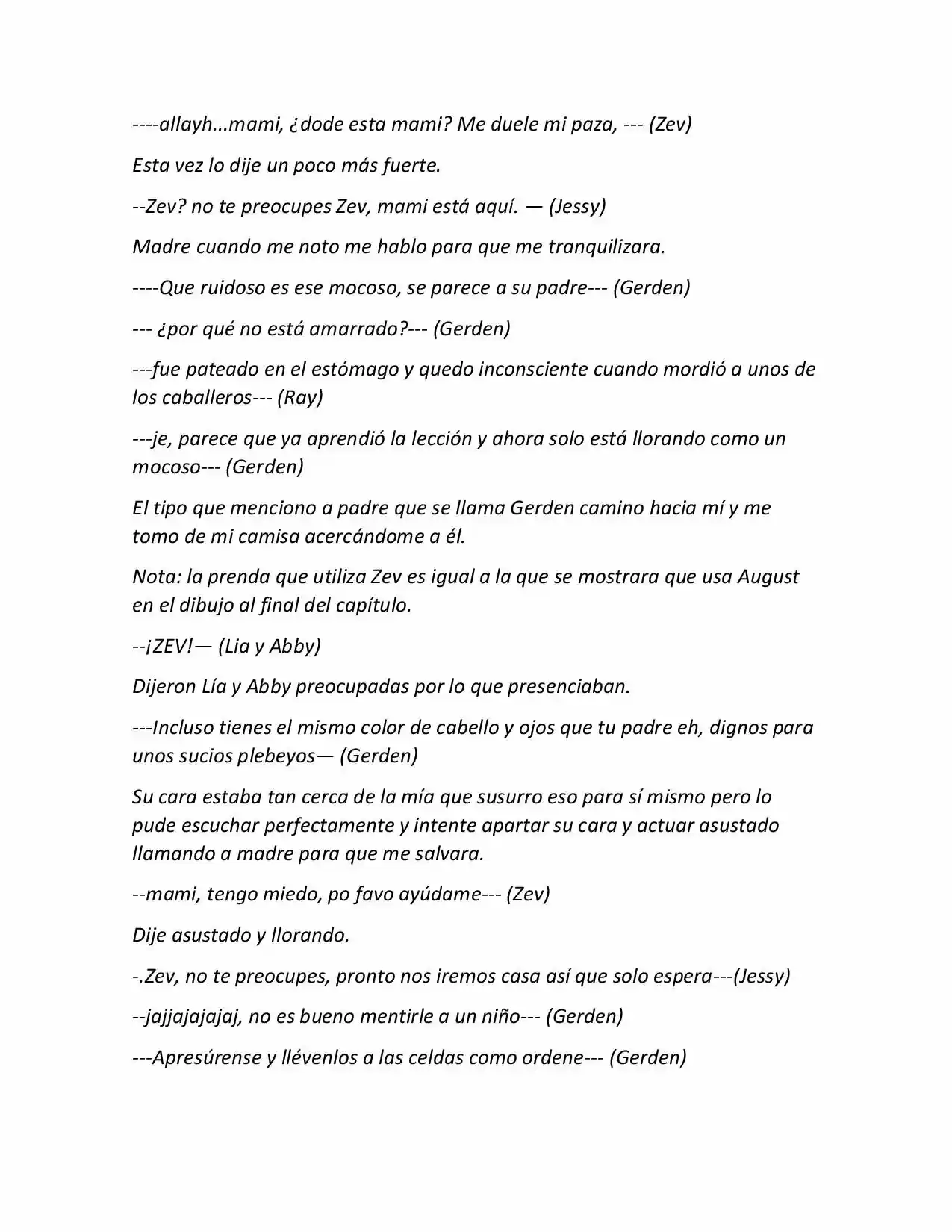 Life In A Medieval World With Magic And Swords (Novela) - Capítulo 8 - Página 5 - LectorTMOo