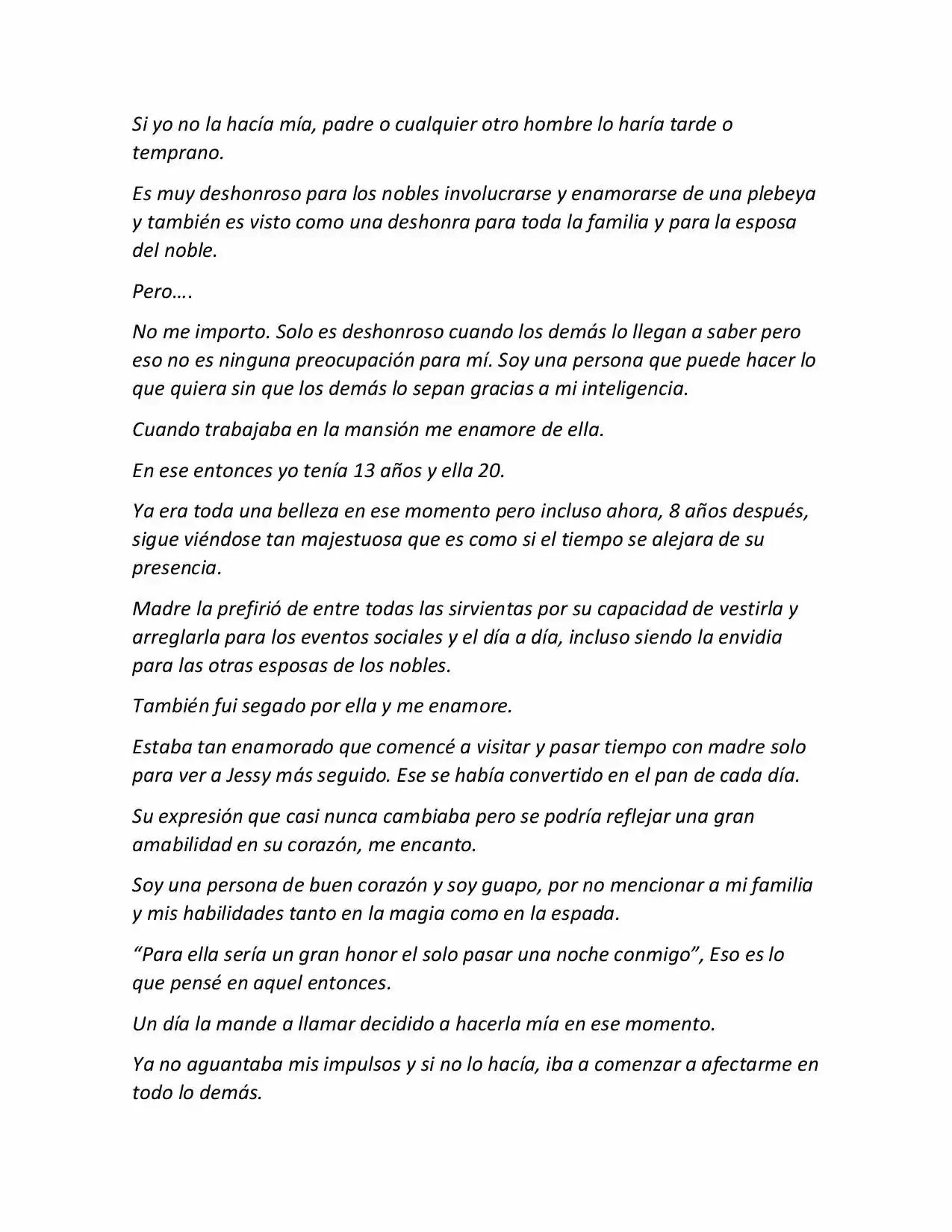 Life In A Medieval World With Magic And Swords (Novela) - Capítulo 9 - Página 4 - LectorTMOo