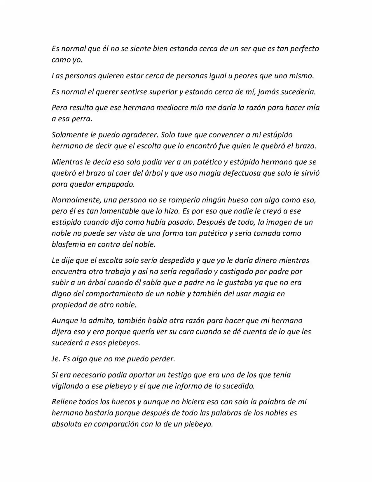 Life In A Medieval World With Magic And Swords (Novela) - Capítulo 9 - Página 10 - LectorTMOo