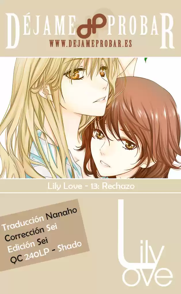 Lily Love - Capítulo 13 - Página 1 - LectorTMOo