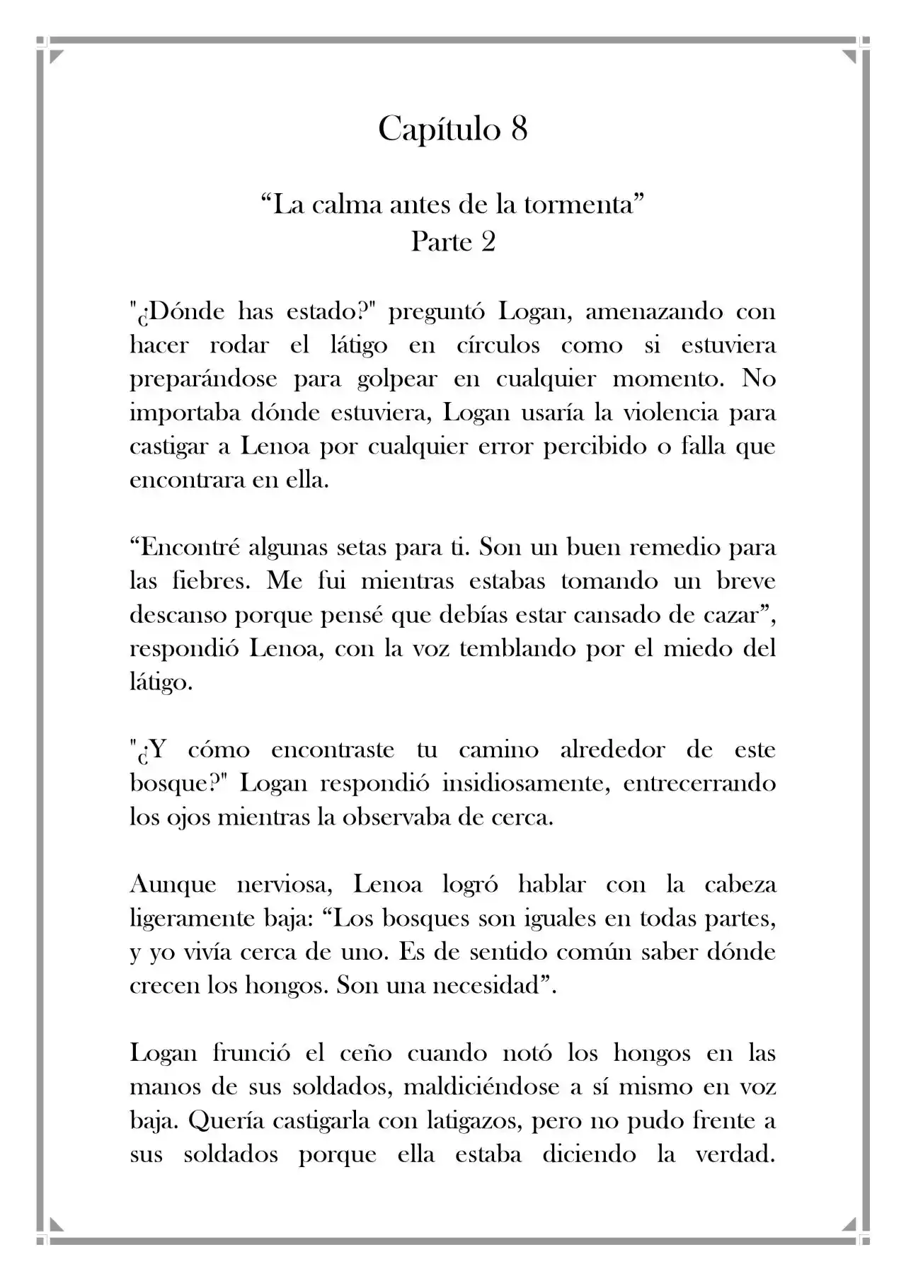 Linterna Contra El Viento (Novela) - Capítulo 8 - Página 2 - LectorTMOo