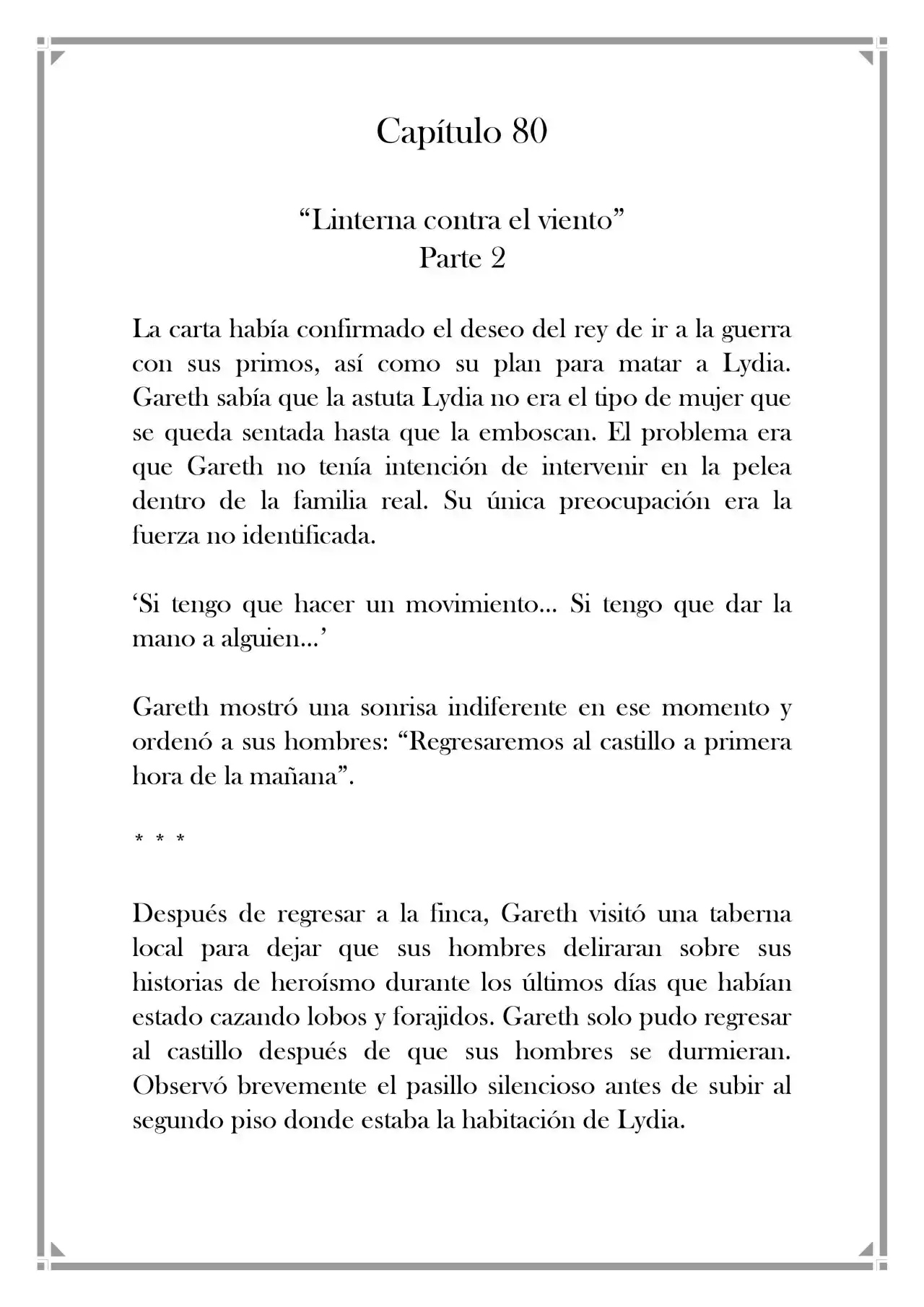 Linterna Contra El Viento (Novela) - Capítulo 80 - Página 2 - LectorTMOo