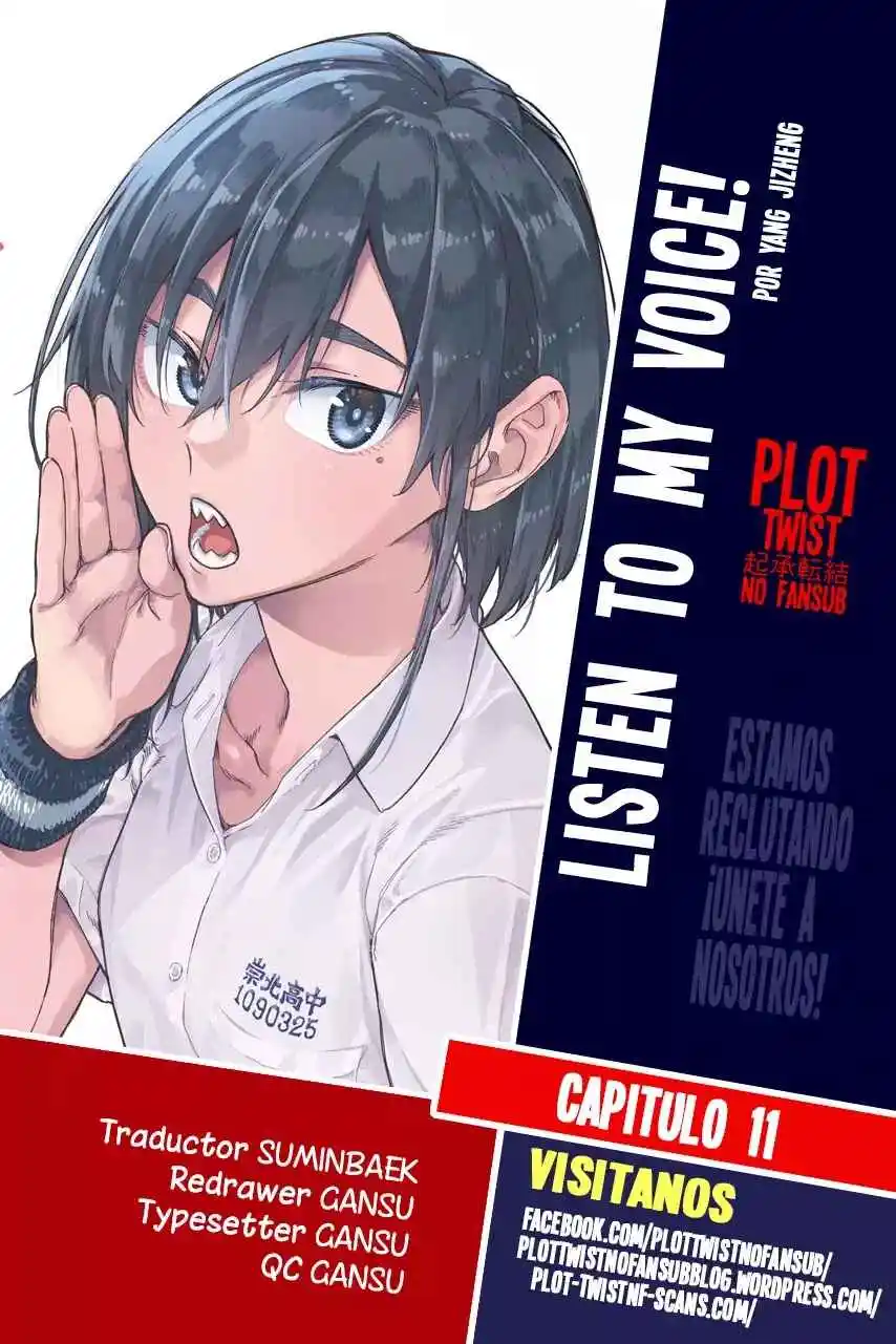 Listen To My Voice! - Capítulo 11 - Página 1 - LectorTMOo