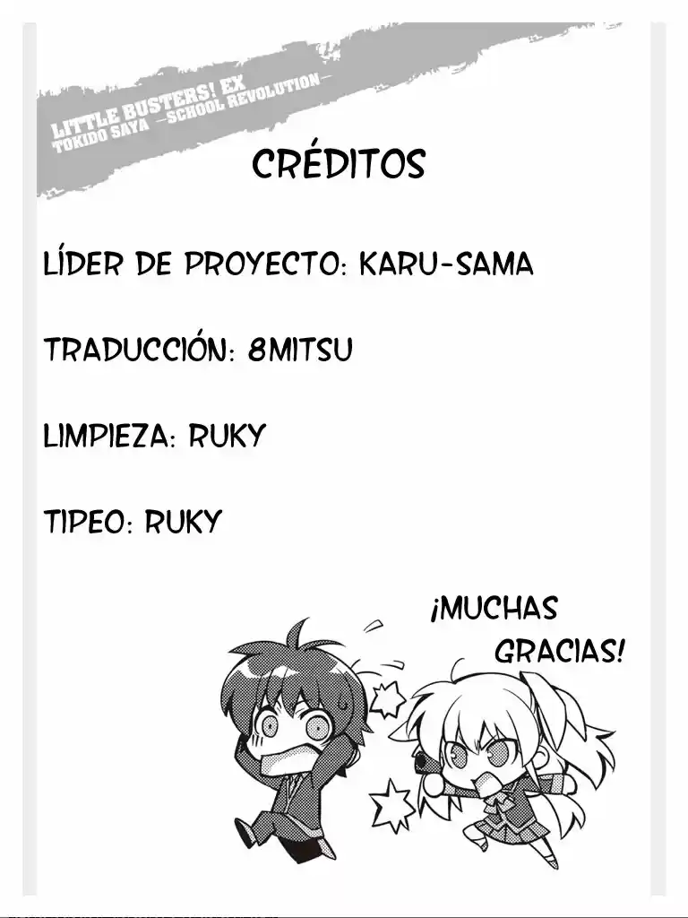 Little Busters! Ecstasy: Tokido Saya - School Revolution - Capítulo 2 - Página 36 - LectorTMOo