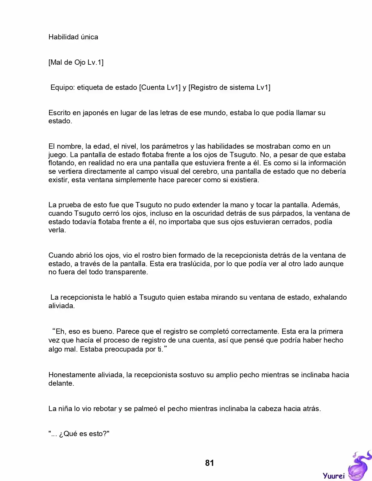 Little Girl X Scoop X Evil Eye (Novela) - Capítulo 12 - Página 2 - LectorTMOo