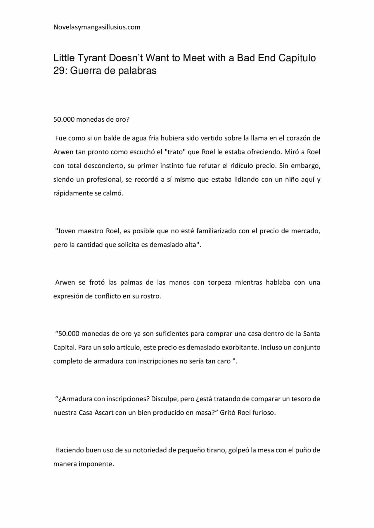 Little Tyrant Doesn't Want To Meet With A Bad End (Novela) - Capítulo 29 - Página 1 - LectorTMOo