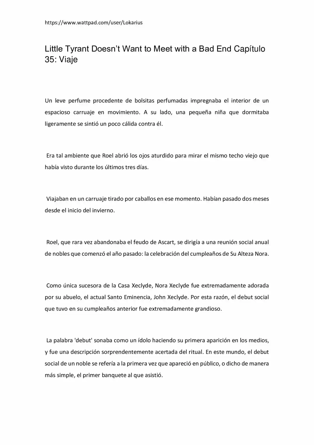 Little Tyrant Doesn't Want To Meet With A Bad End (Novela) - Capítulo 35 - Página 1 - LectorTMOo