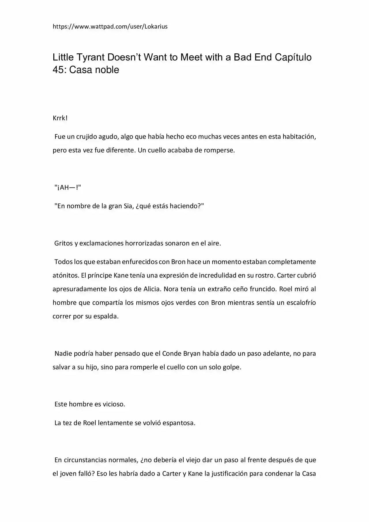 Little Tyrant Doesn't Want To Meet With A Bad End (Novela) - Capítulo 45 - Página 1 - LectorTMOo