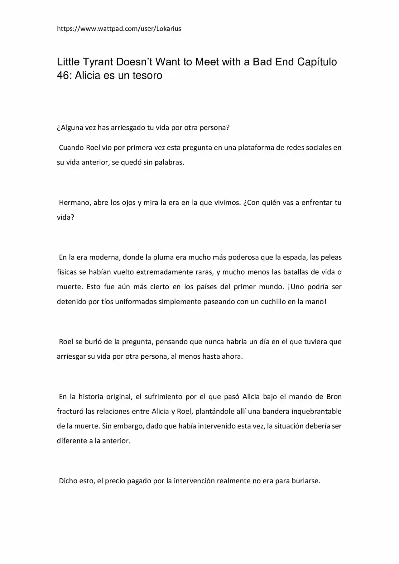 Little Tyrant Doesn't Want To Meet With A Bad End (Novela) - Capítulo 46 - Página 1 - LectorTMOo