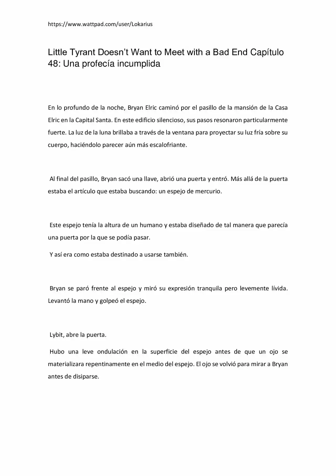 Little Tyrant Doesn't Want To Meet With A Bad End (Novela) - Capítulo 48 - Página 1 - LectorTMOo