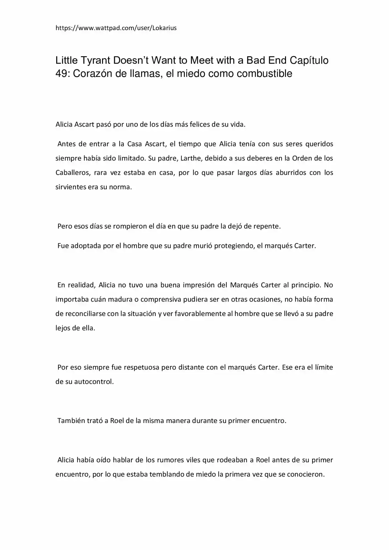 Little Tyrant Doesn't Want To Meet With A Bad End (Novela) - Capítulo 49 - Página 1 - LectorTMOo