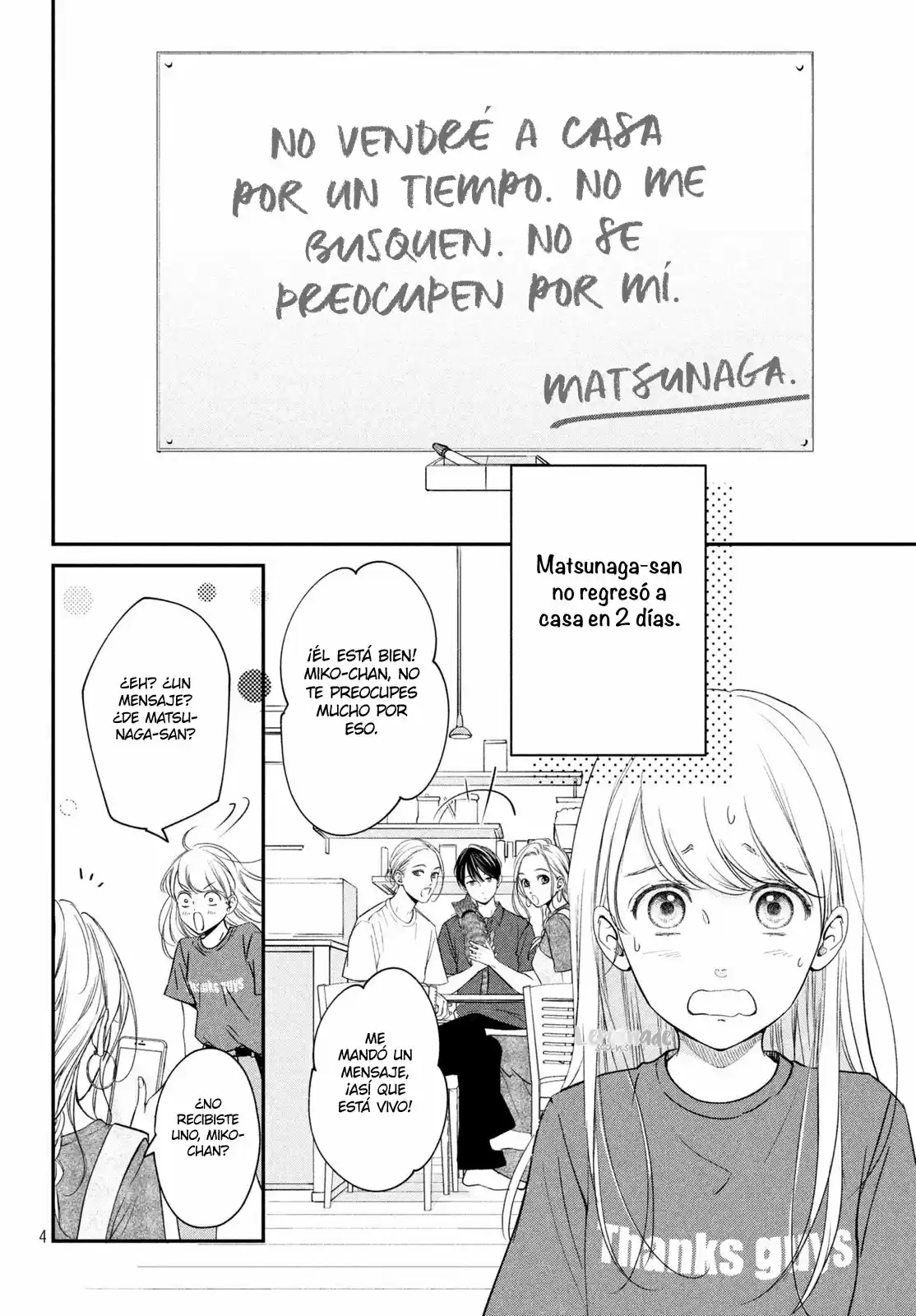 Living No Matsunaga-san - Capítulo 17 - Página 6 - LectorTMOo