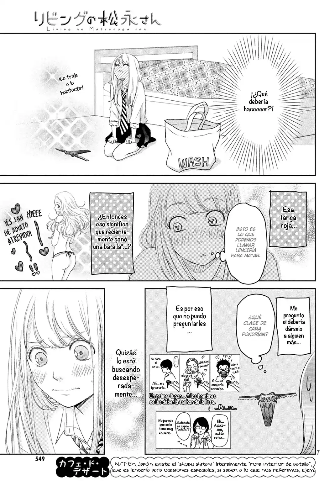 Living No Matsunaga-san - Capítulo 3 - Página 10 - LectorTMOo