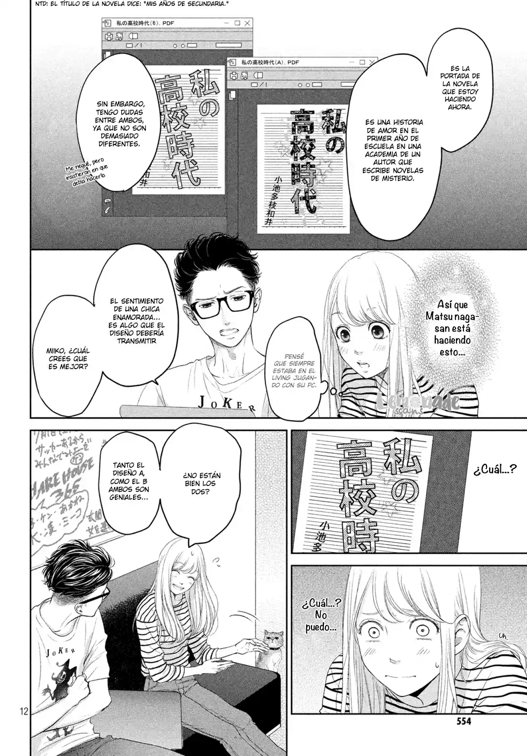 Living No Matsunaga-san - Capítulo 3 - Página 15 - LectorTMOo
