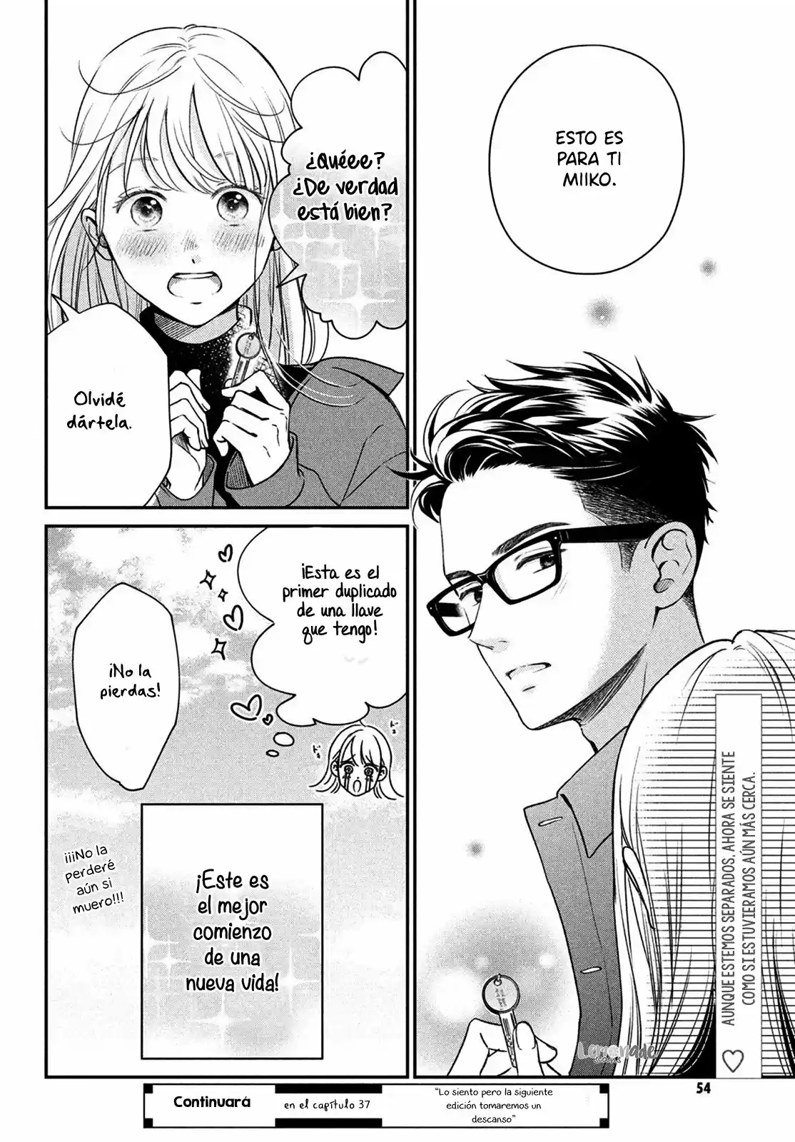 Living No Matsunaga-san - Capítulo 36 - Página 44 - LectorTMOo