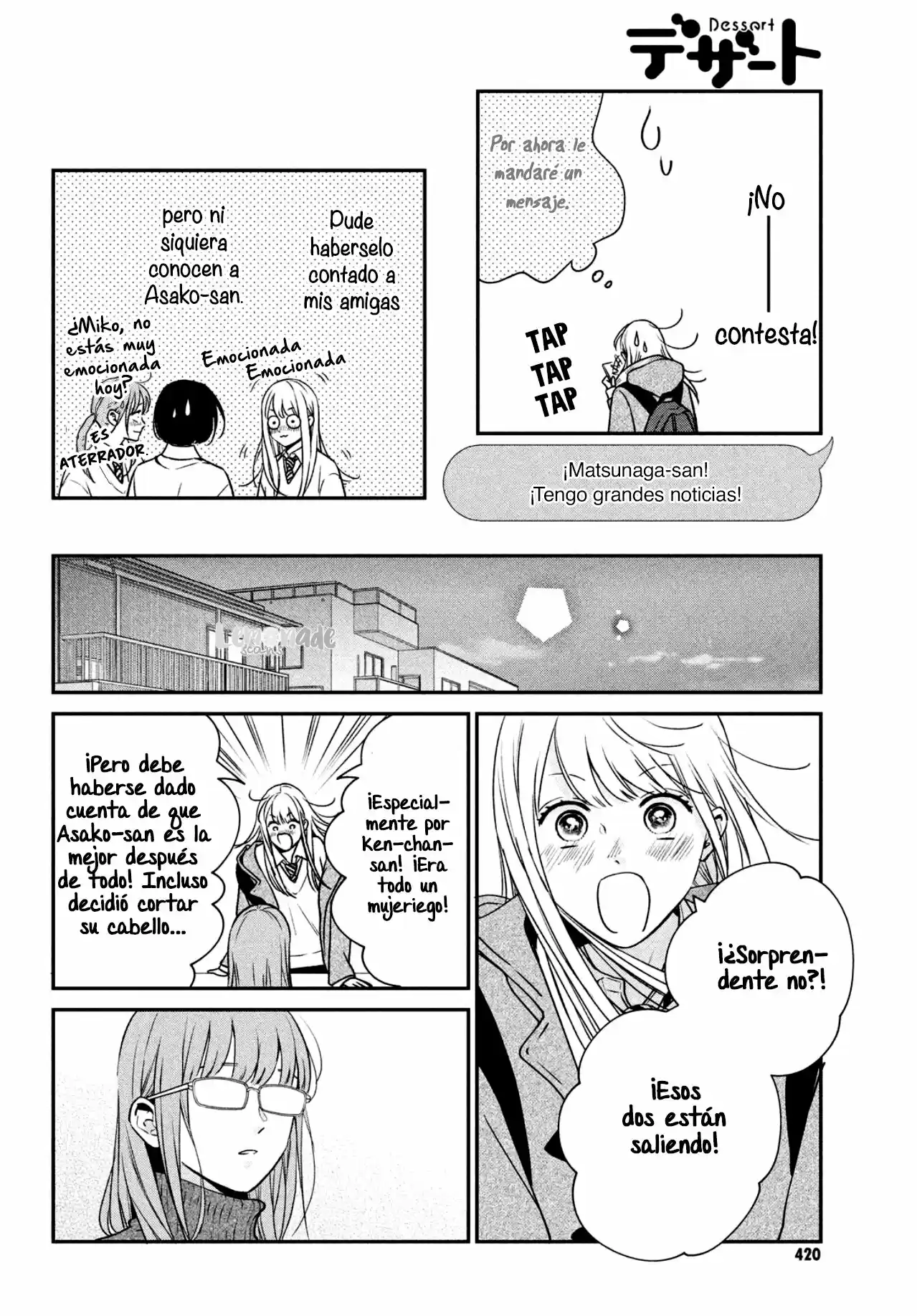 Living No Matsunaga-san - Capítulo 39 - Página 8 - LectorTMOo