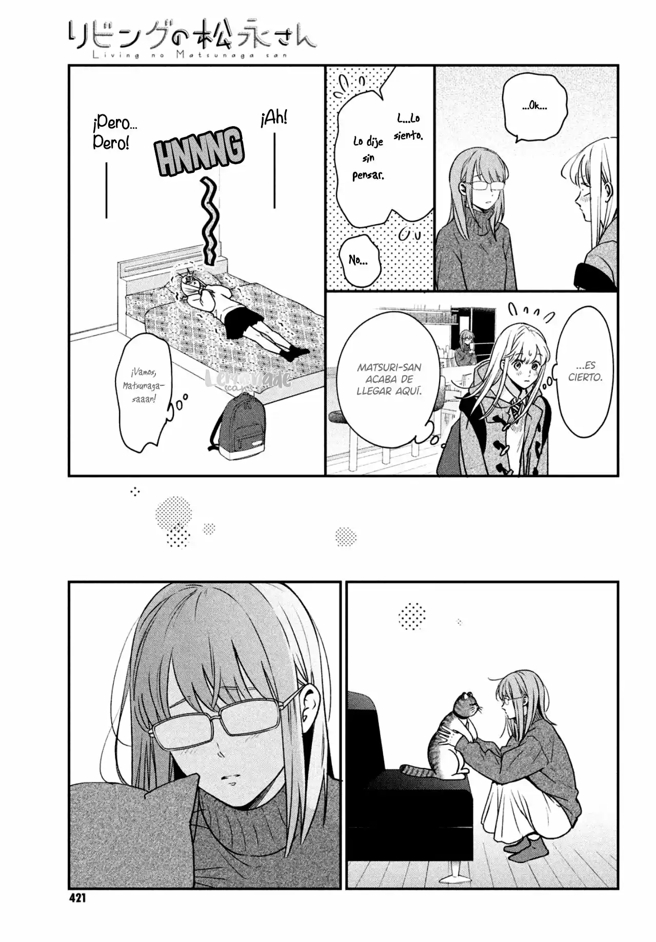 Living No Matsunaga-san - Capítulo 39 - Página 9 - LectorTMOo