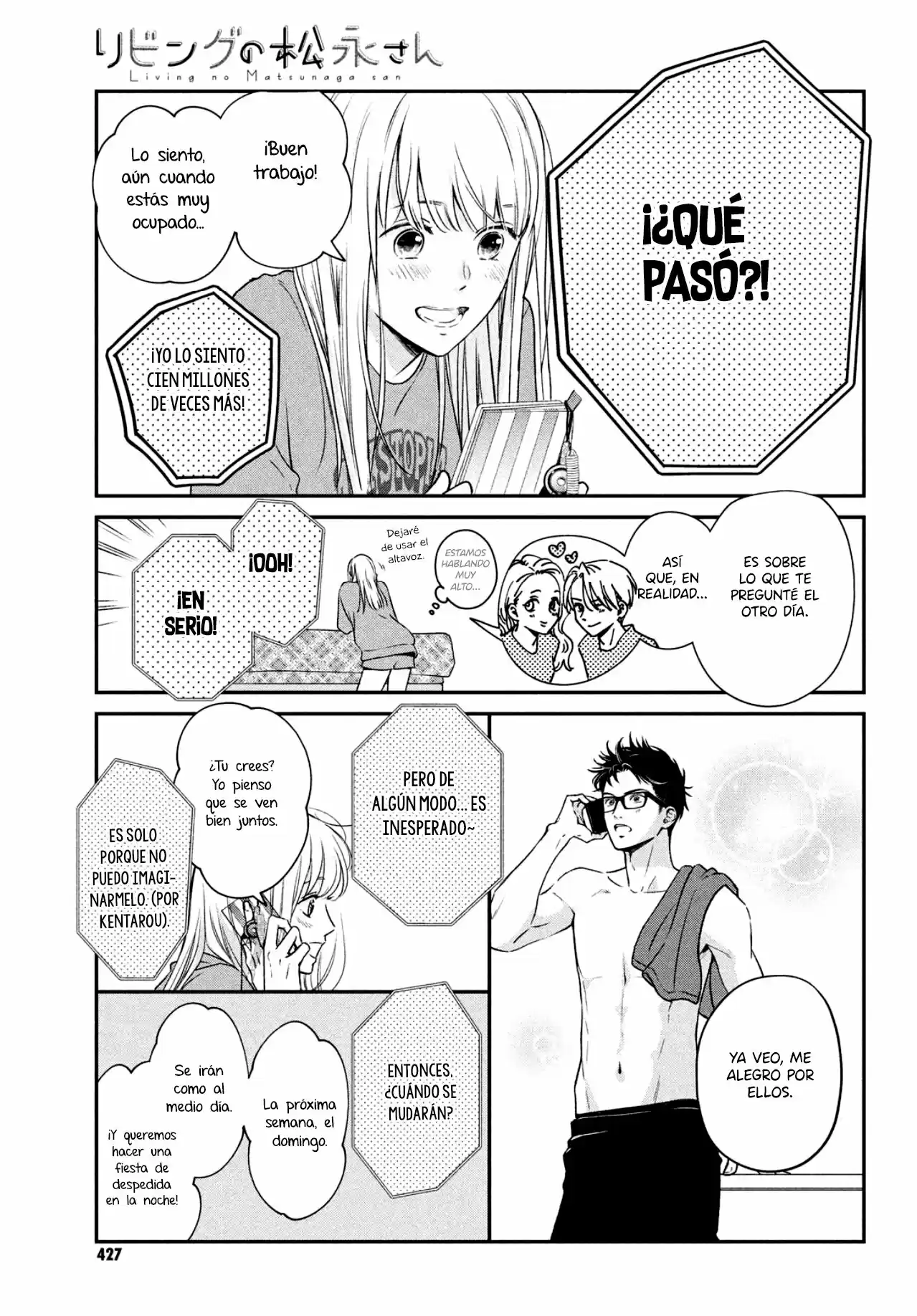 Living No Matsunaga-san - Capítulo 39 - Página 15 - LectorTMOo