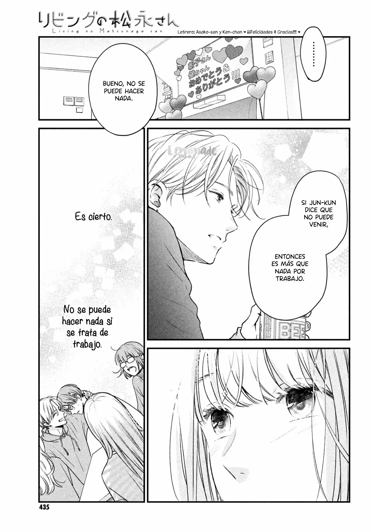 Living No Matsunaga-san - Capítulo 39 - Página 23 - LectorTMOo
