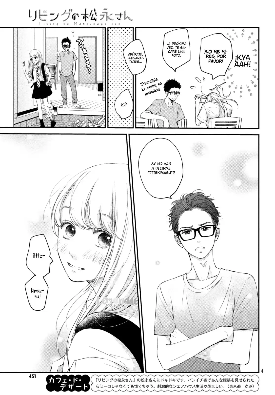 Living No Matsunaga-san - Capítulo 6 - Página 7 - LectorTMOo