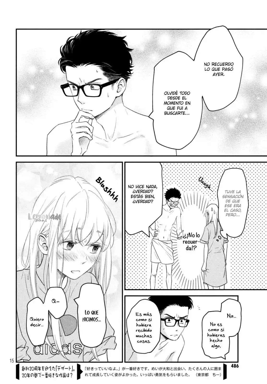 Living No Matsunaga-san - Capítulo 9 - Página 20 - LectorTMOo