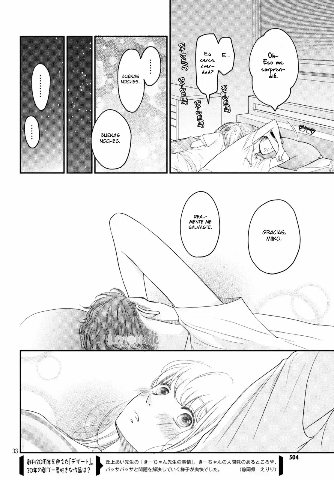 Living No Matsunaga-san - Capítulo 9 - Página 39 - LectorTMOo