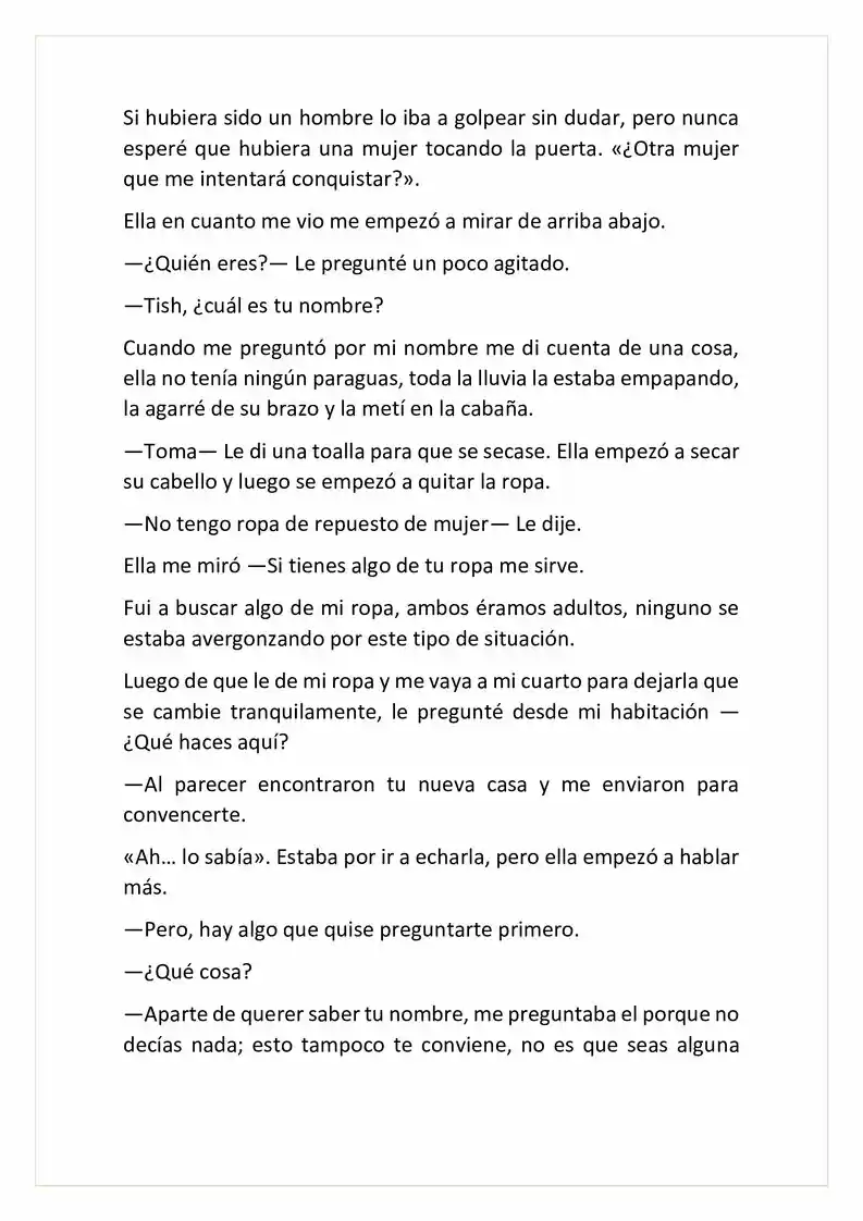 Lluvia (Novela) - Capítulo  - Página 5 - LectorTMOo