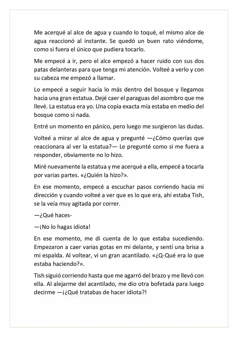 Lluvia (Novela) - Capítulo  - Página 9 - LectorTMOo