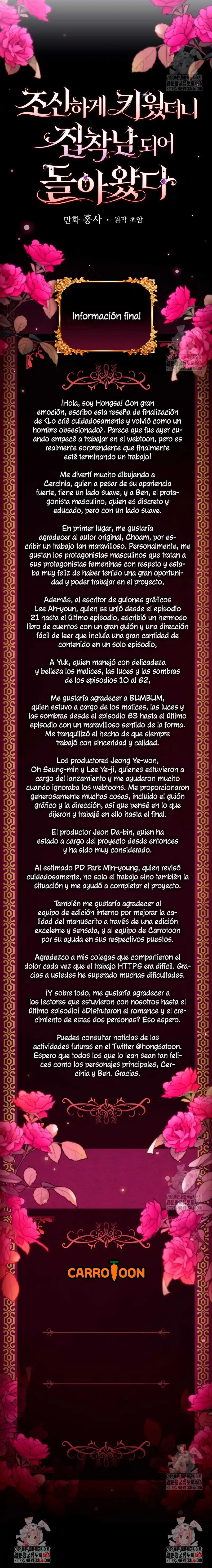 Lo Crié Cuidadosamente Y Volvió Como Un Hombre Obsesionado - Capítulo 76 - Página 28 - LectorTMOo