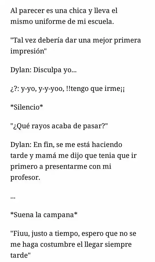 Lo Importante Para Mi (Novela) - Capítulo 3 - Página 4 - LectorTMOo