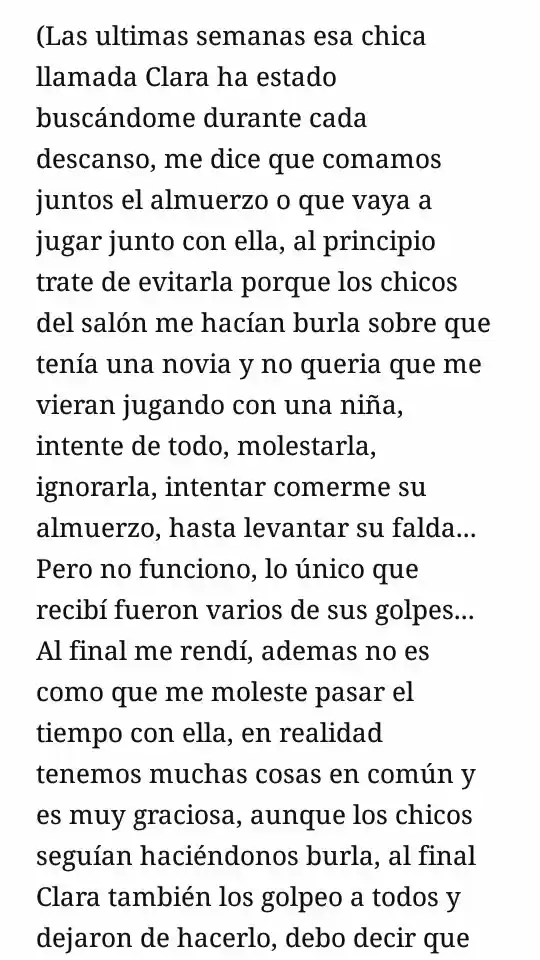 Lo Importante Para Mi (Novela) - Capítulo 33 - Página 6 - LectorTMOo