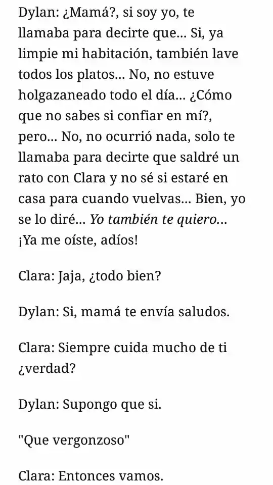 Lo Importante Para Mi (Novela) - Capítulo 38 - Página 7 - LectorTMOo