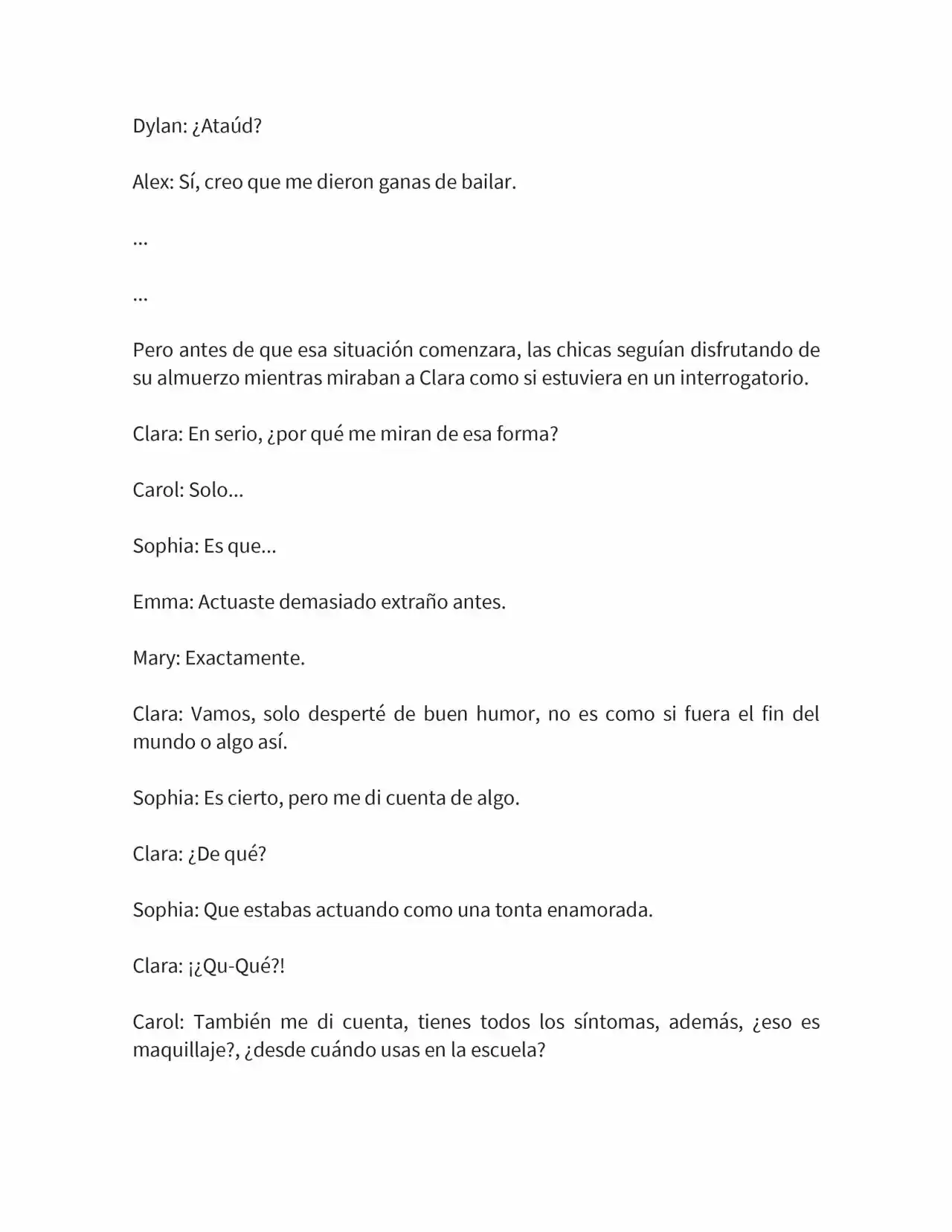 Lo Importante Para Mi (Novela) - Capítulo 58 - Página 6 - LectorTMOo