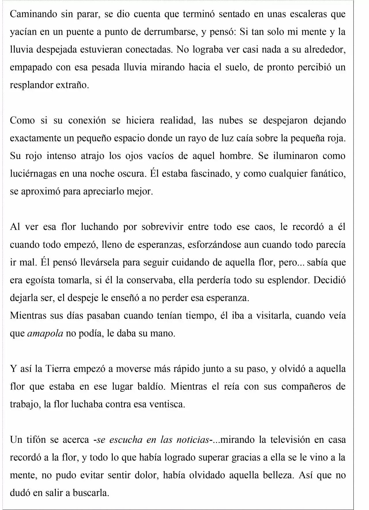 Lo Que No Logro Ver (Novela) capítulo 1 página 4