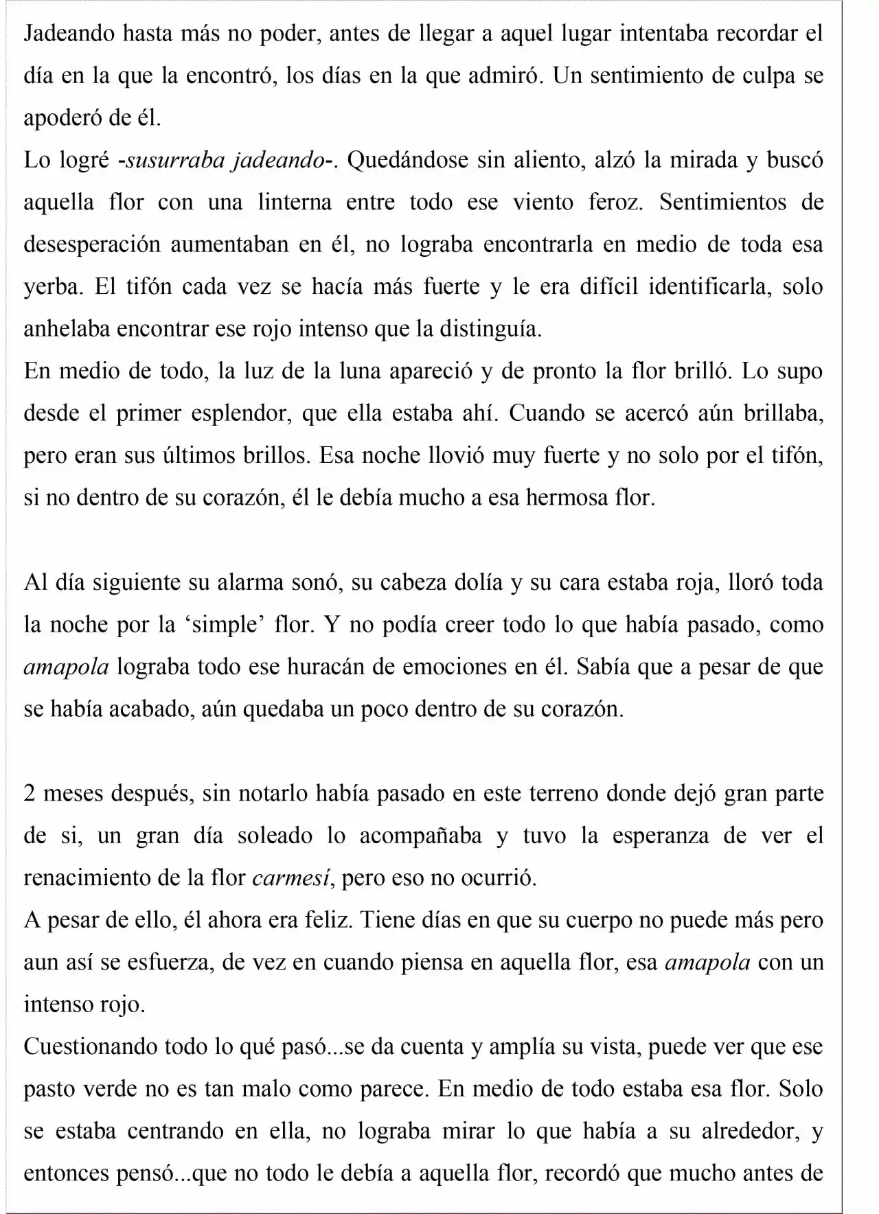 Lo Que No Logro Ver (Novela) capítulo 1 página 5