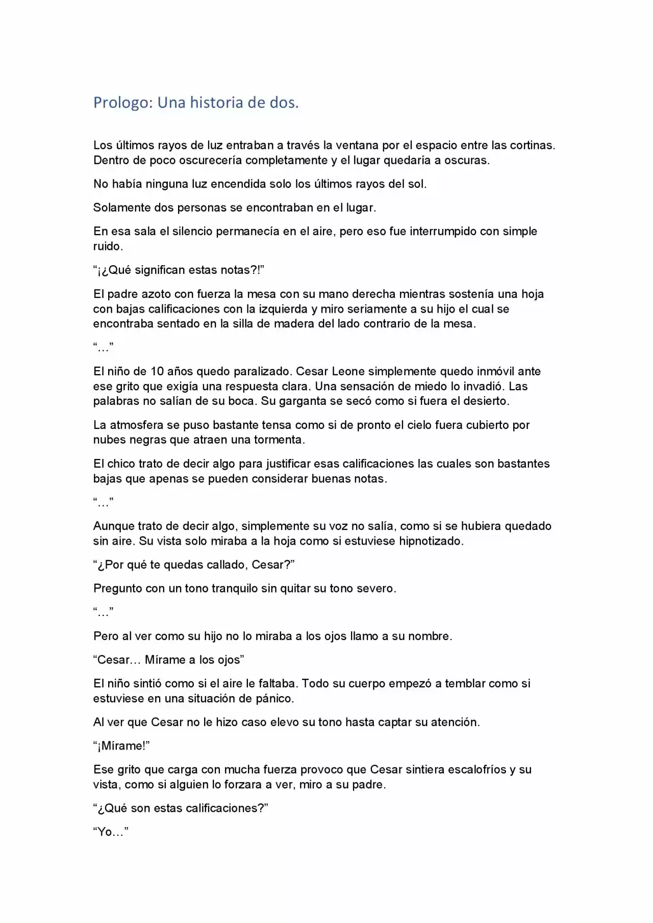 Lo Que Quedo Atrás (Novela) - Capítulo - Página 1 - LectorTMOo