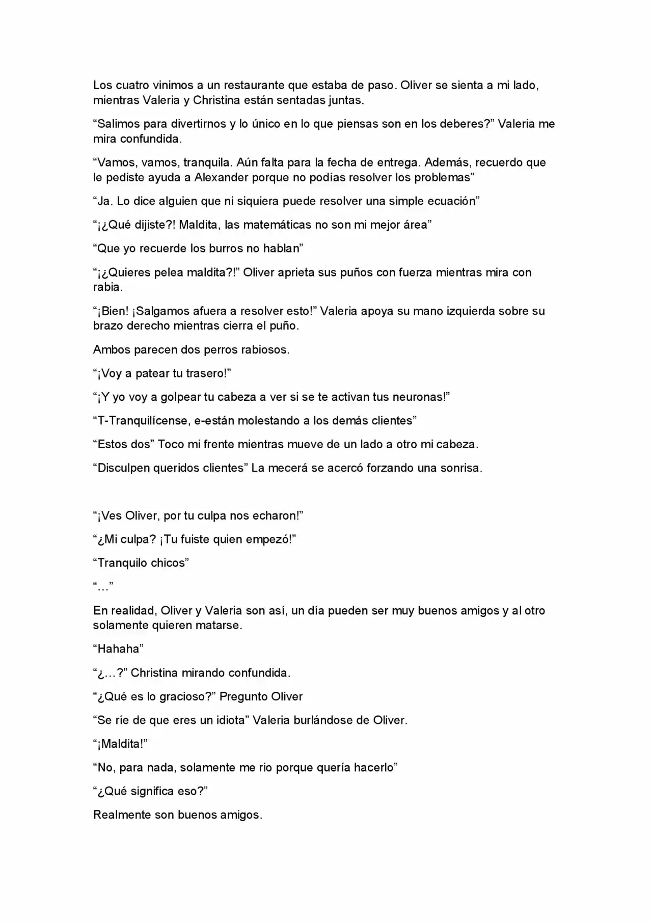 Lo Que Quedo Atrás (Novela) - Capítulo 1 - Página 5 - LectorTMOo
