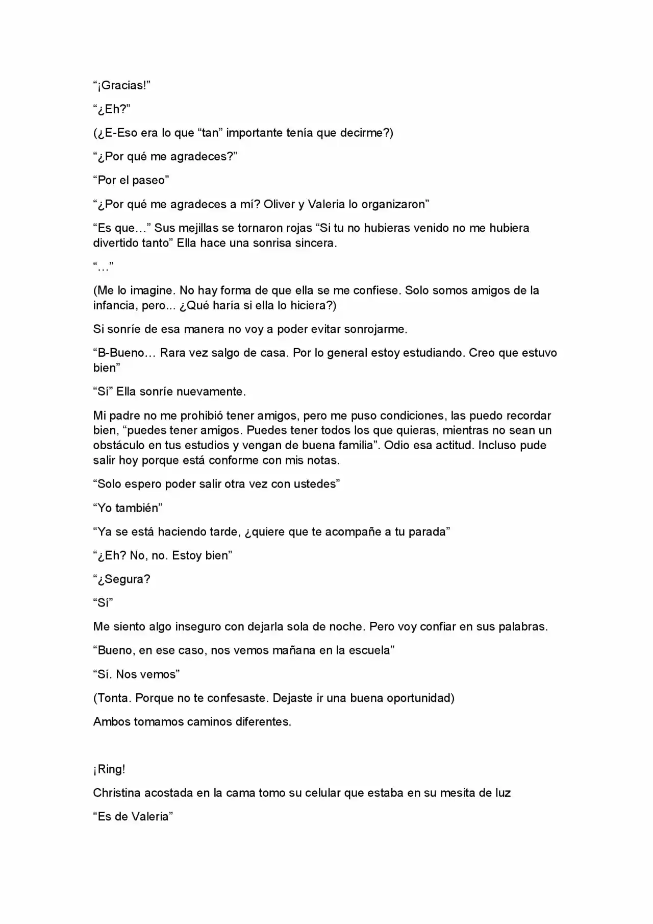 Lo Que Quedo Atrás (Novela) - Capítulo 1 - Página 7 - LectorTMOo